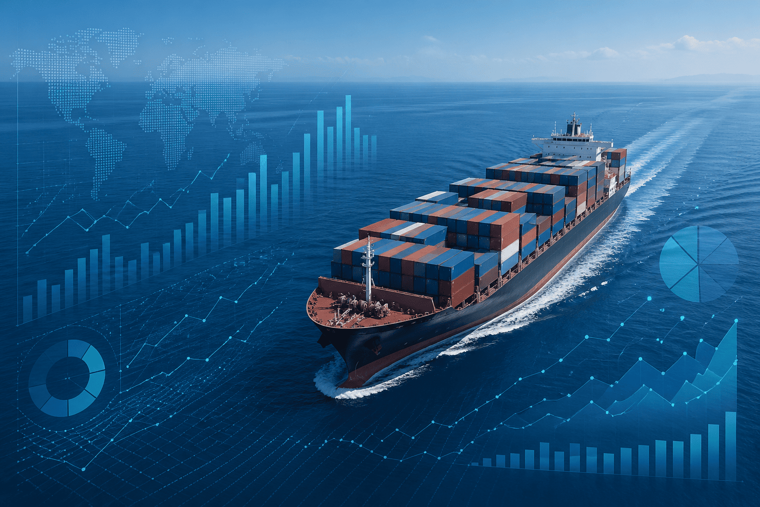 A calendar with shipping dates marked off months in advance