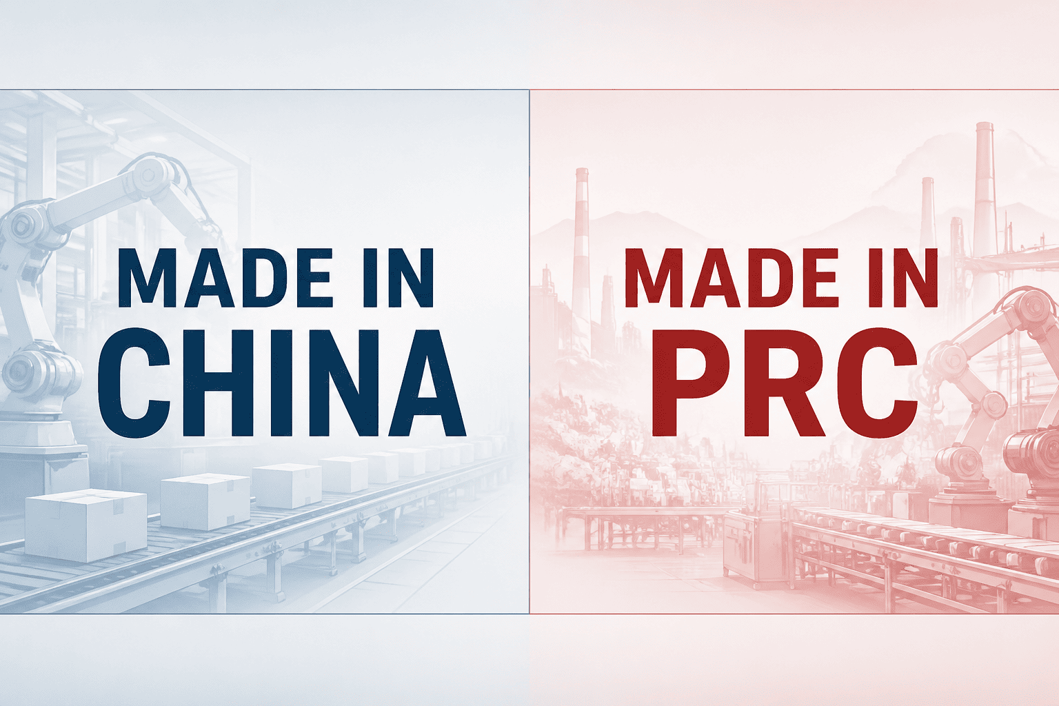 A shipping container being loaded at a port in China