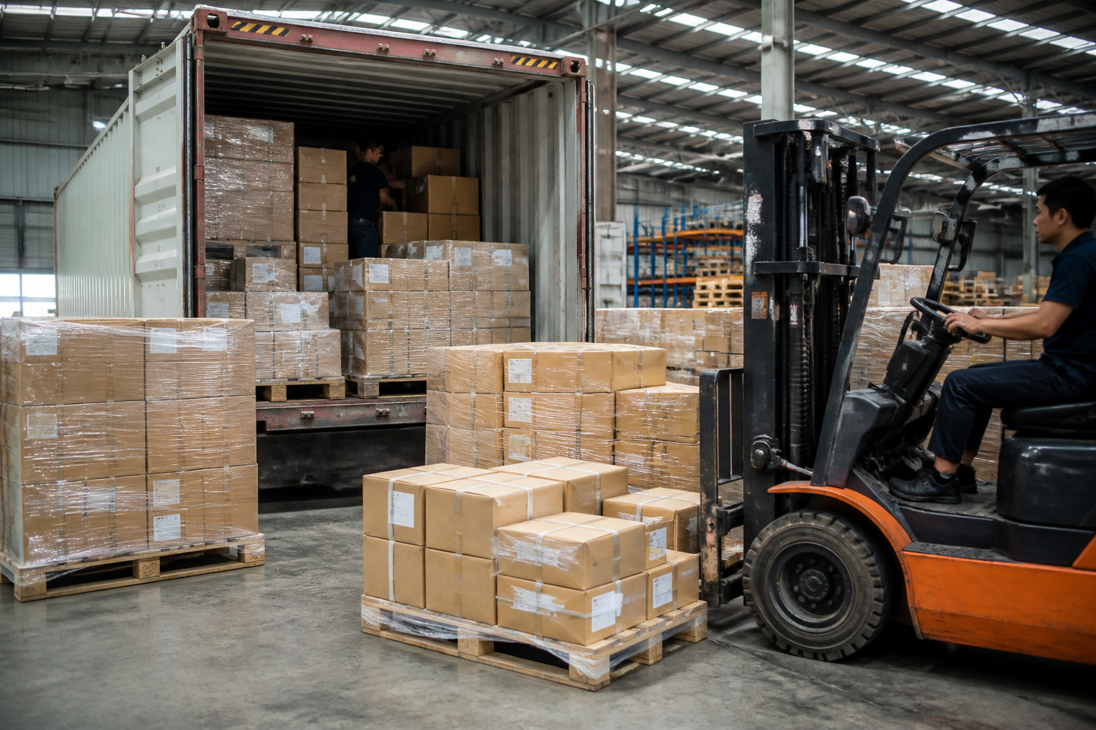 Sea LCL freight from China to USA
