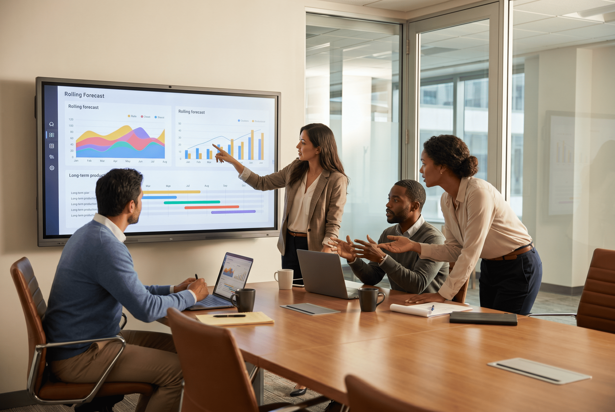 using rolling forecasts for supplier negotiation